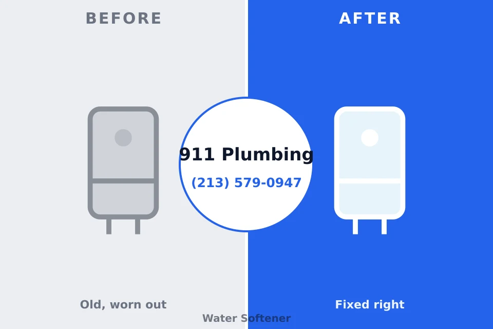 Before and after: plumbing company Villisca, IA